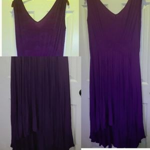 NWOT Iman 18W/20W High/Low Hem Maxi Tank Dress